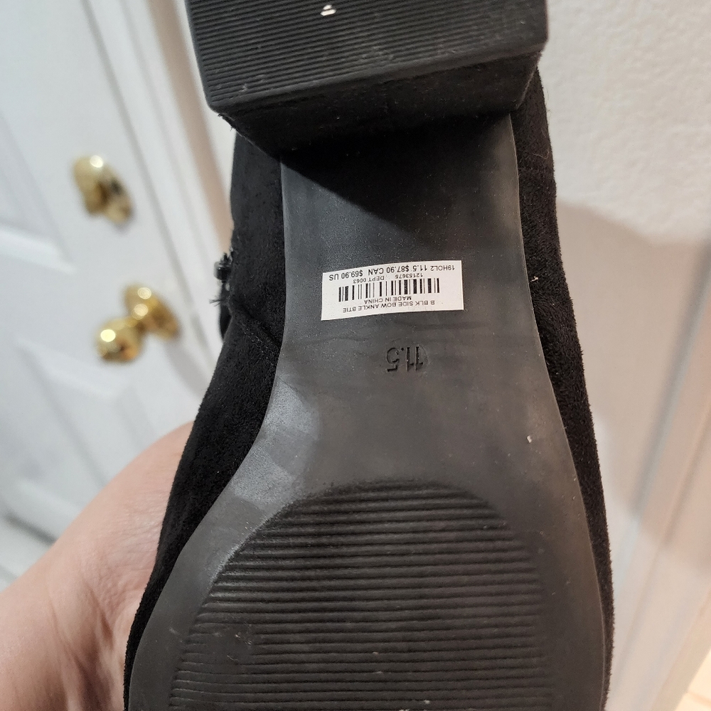 11.5 torrid ankle boots worn 2 times